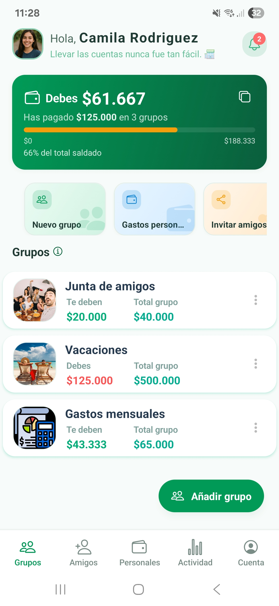 Captura de pantalla de Teilen